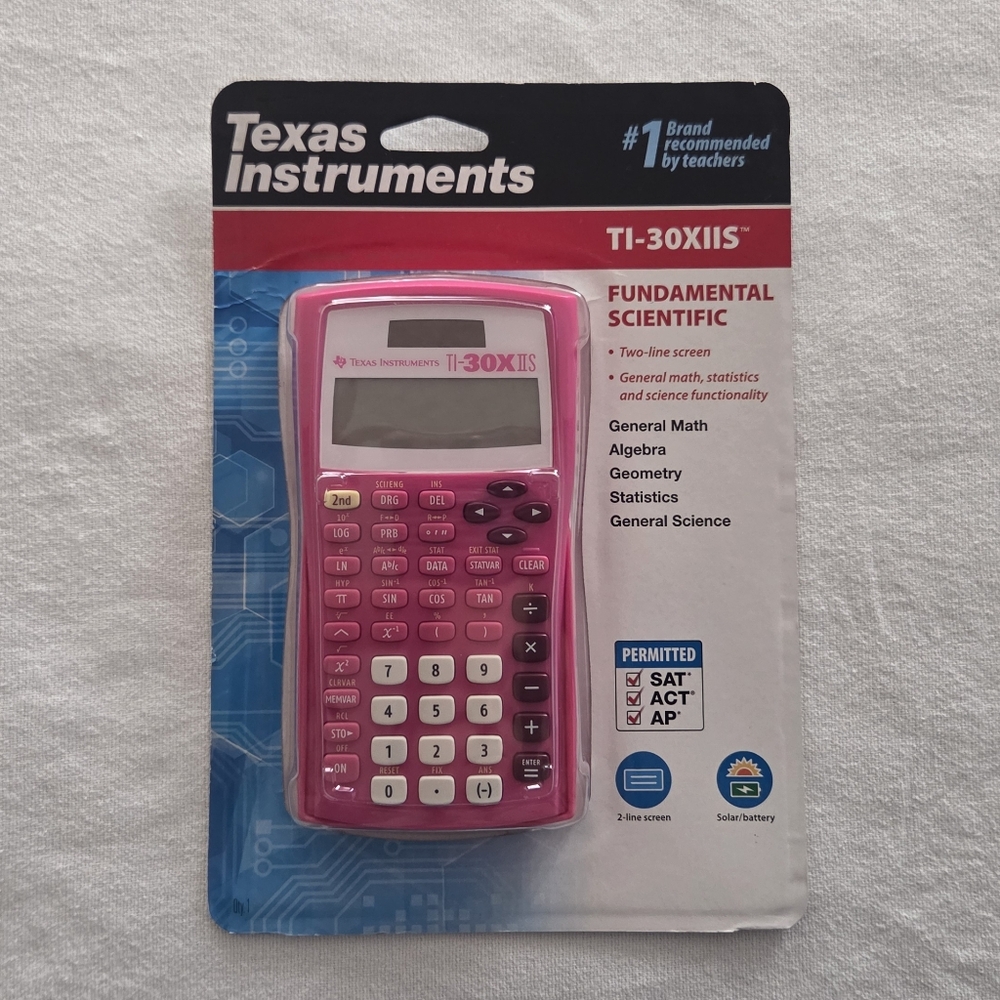 Texas Instruments TI-30XIIS Pink Scientific Calculator